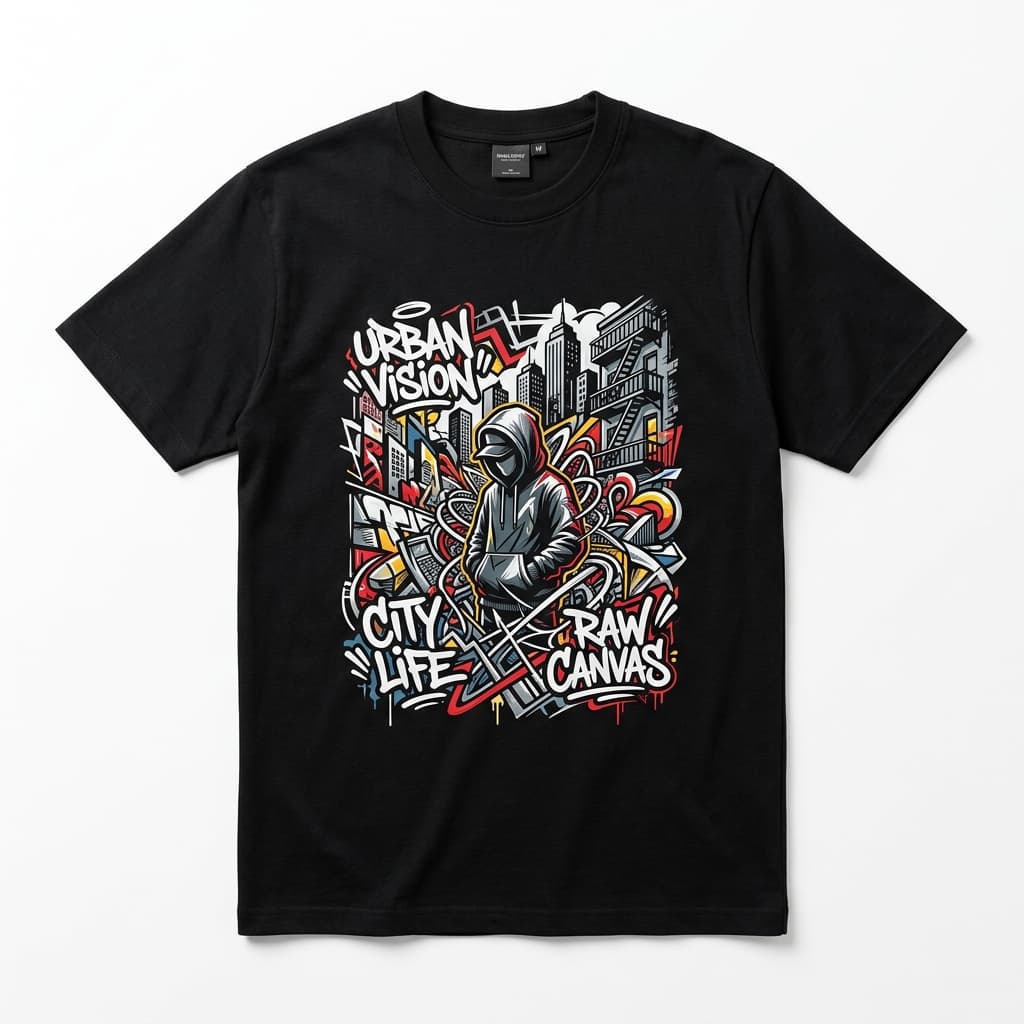 Áo Thun Graphic Art Print