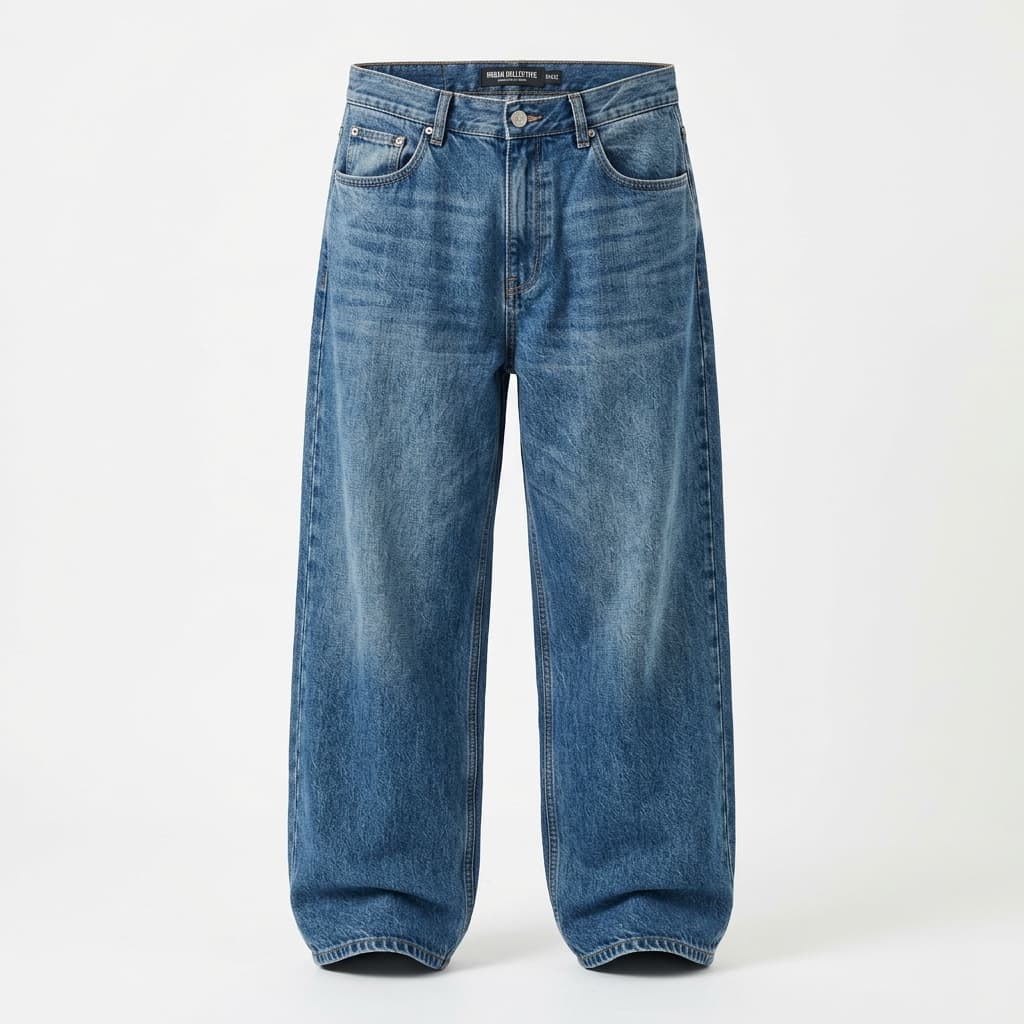 Quần Jean Baggy Nam Streetwear