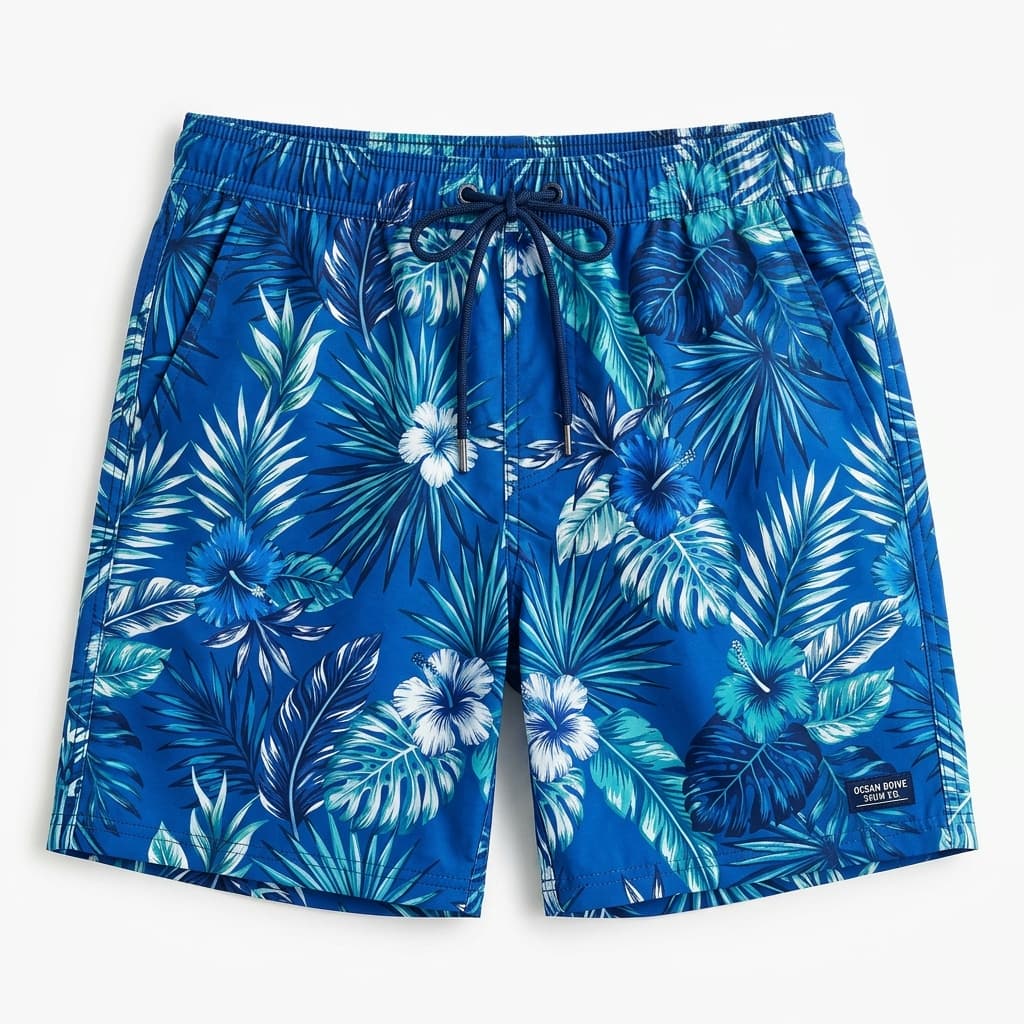 Quần Short Đi Biển Tropical