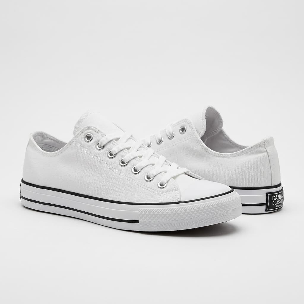 Sneaker Canvas Cổ Thấp